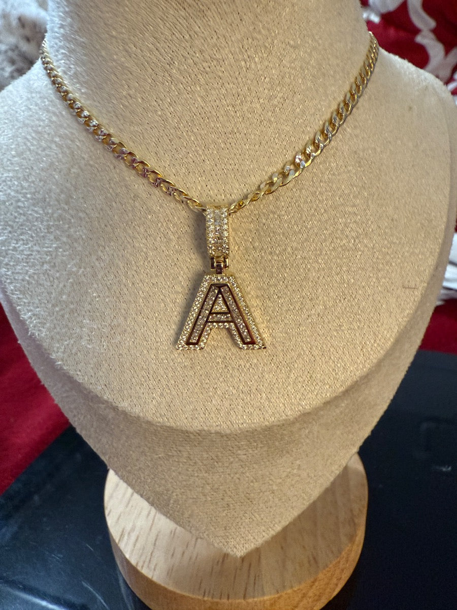 Initiales en plata 925