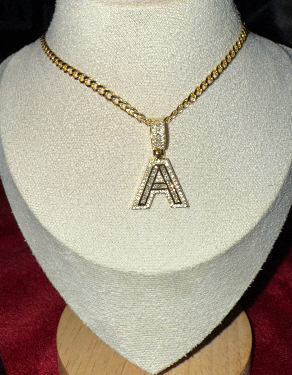 Initiales en plata 925