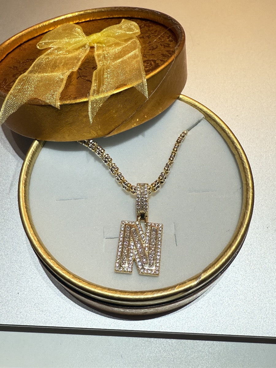 Initiales en plata 925