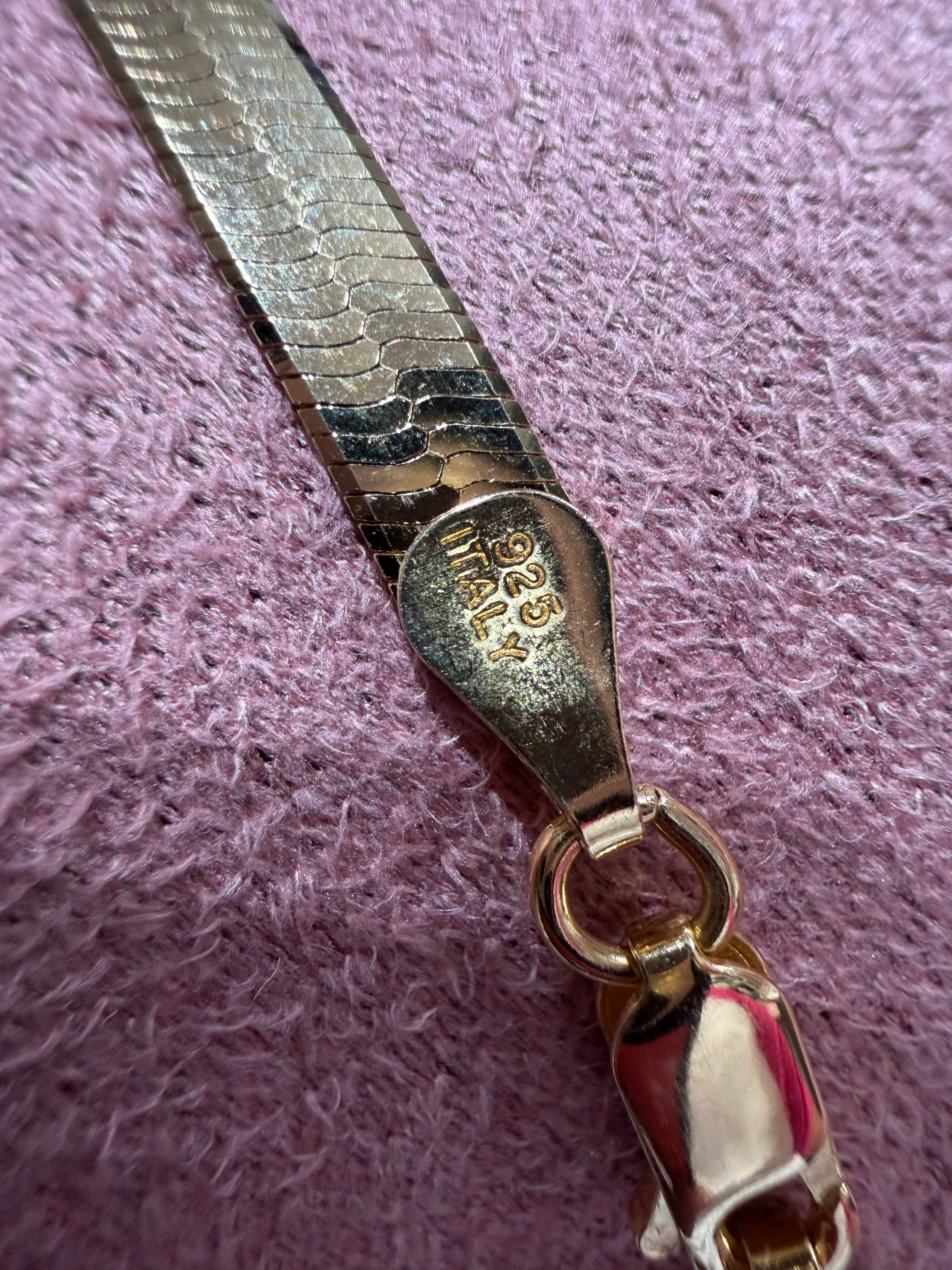 Omega cadena plata925